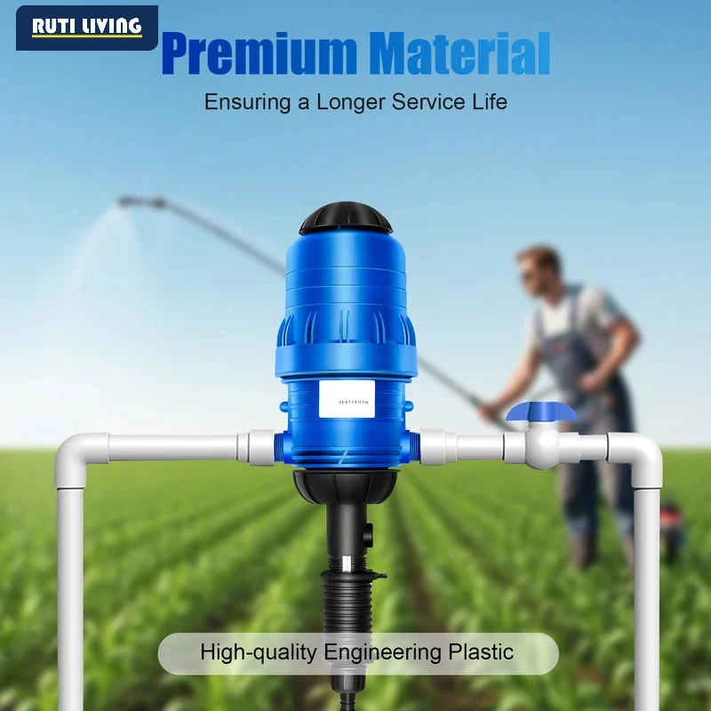 Proportion Dosing Pump Irrigation Fertilizer Injector Water Driven Mix Fertilizer Application Equipment Liquid Chemical Doser