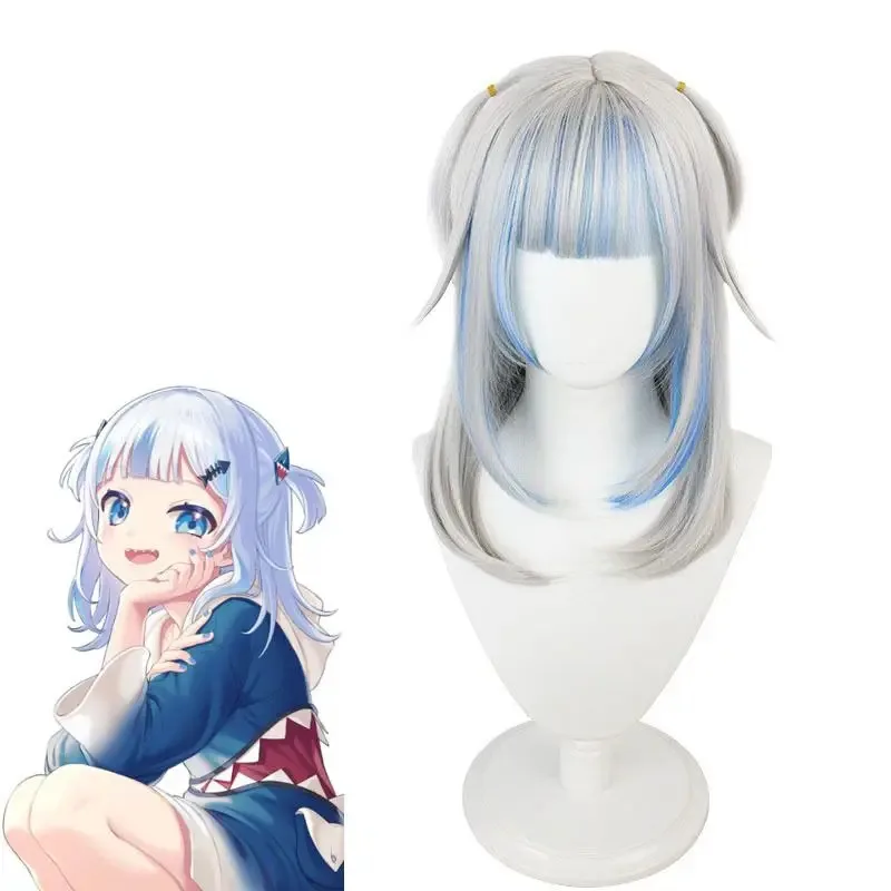 LQHololive Gawr Gura Cosplay ENG Shark زي Youtuber ملابس مضحكة لحفلات الهالوين وأعياد الميلاد ملابس ذيل للنساء