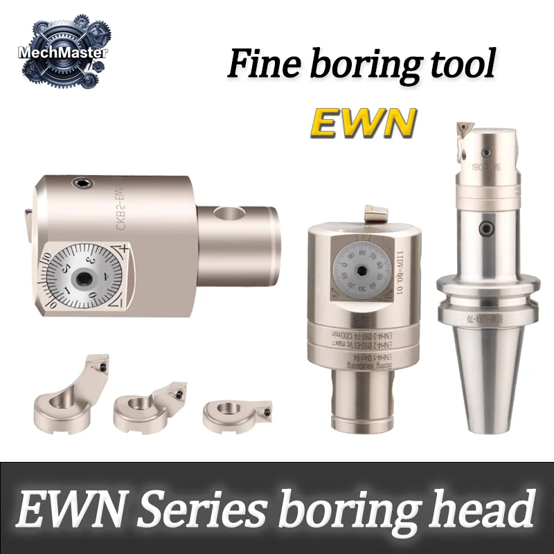 RBH EWN Fine Boring head EWN20 EWN25 EWN32 EWN40 EWN150 Adjustable Boring Tool Holder Bore CKB1 2 3 4 5 6 LBK 1-6 TPGH Insert