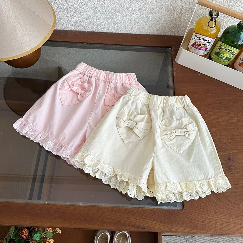 

Girls' Summer Shorts Thin 2025 New Children's Casual Versatile Five-point Pants Baby Girl Summer Pants