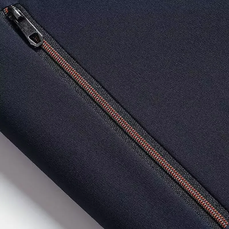 جديد سميكة صوف مبطن سترة للرجال الخريف الشتاء الوقوف طوق القطن معطف مبطّن سترة رجالي دافئة لمنتصف العمر وكبار السن #6