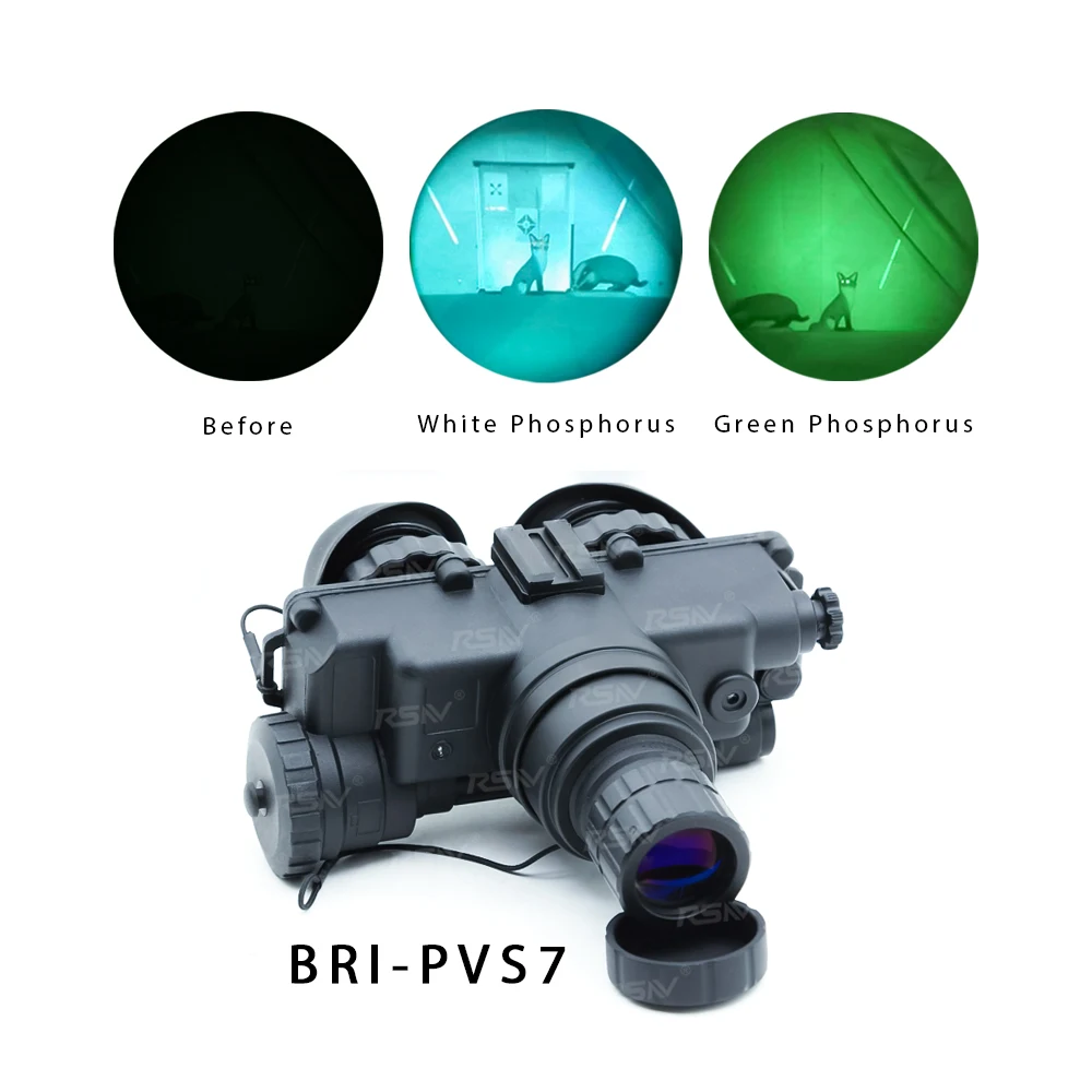 

RSNV PVS7 Infrared Gen3 White/Green Phosphor MX10130 Image Intensifier Tube Night Vision NVG Night Vision Goggles