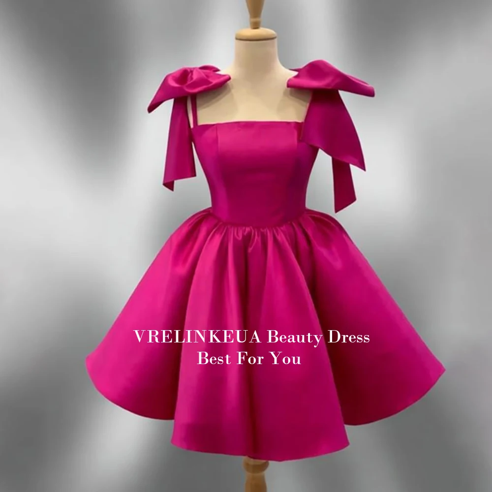 

Classic Modest Mini Graduation Dress Spaghetti Straps Short Prom Dress Women's Cocktail Dresses Wedding Party Dress Customized