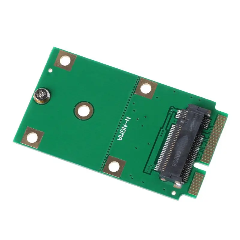 Kombo 2 in 1 untuk M.2 NGFF B-key & mSATA SSD Konverter Adaptor untuk Penutup Casing