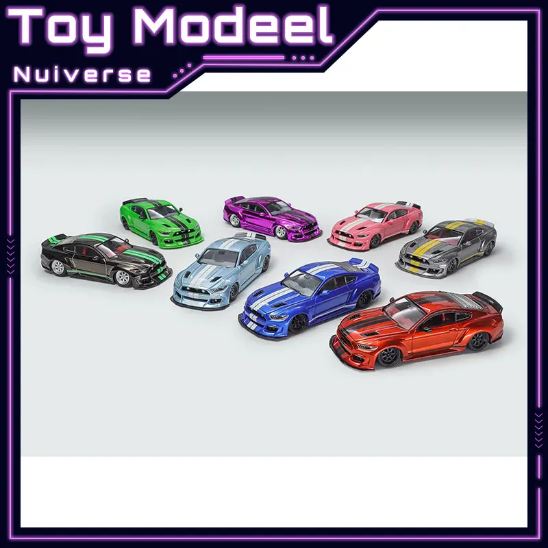 

Liberty 1:64 Ford Mustang Clinched Widebody 6th Gen Diecast Alloy Model Car Collectible Vehicle Perfect Gift for Car Enthusiasts