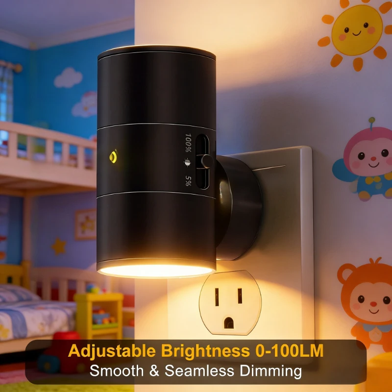 

Светодиодный ночник 3000K с датчиком движения, диммируемый, для дома, ванной, прихожей, лестницы