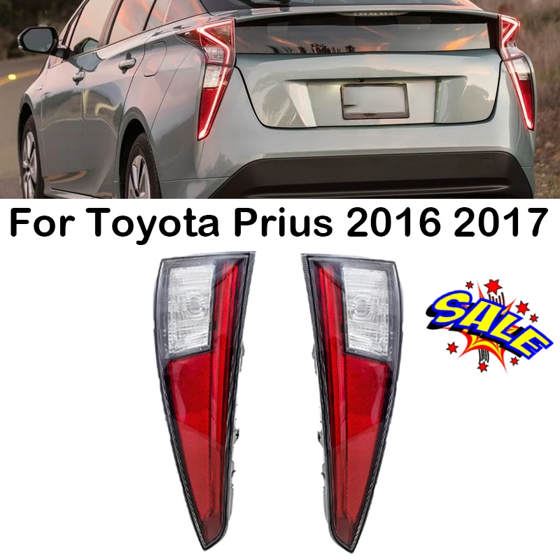 Gorąca sprzedaż dla Toyota Prius 2016 2017 światło tylne samochodu lewego prawego tylne światło hamowania tylne światło bez żarówek 81581-47021 81591-47021