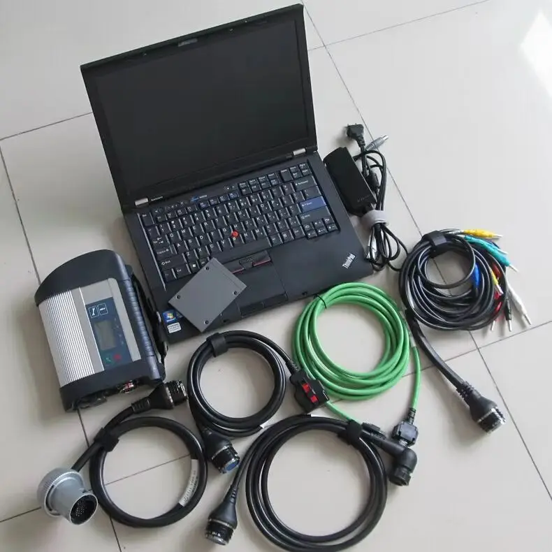 

Mb Star c4 Multiplexe Wi-Fi DOIP со всеми кабелями Новейшее программное обеспечение Суперскоростной SSD в ноутбуке T410 i5 4 ГБ Полный набор диагностических инструментов