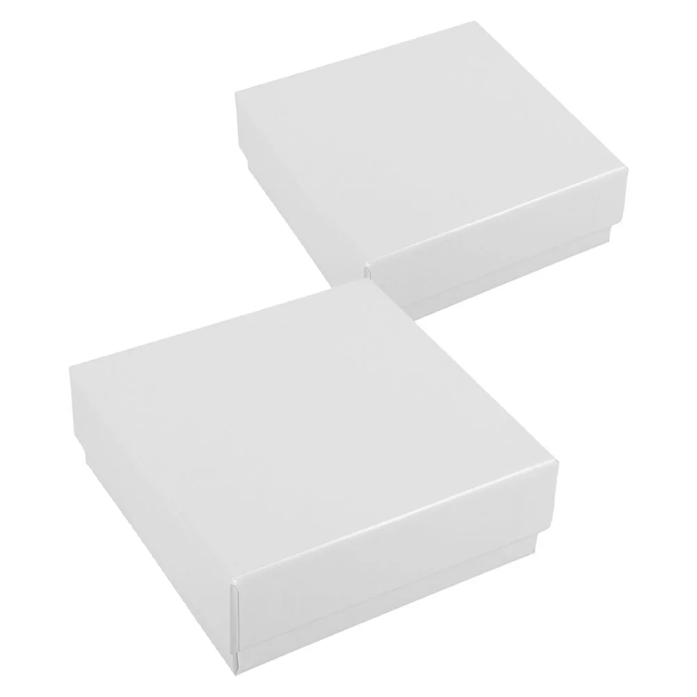 

2 pcs Sample Freezer-Safe Paper Tubes Cryogenic Samples 81 Grids Cryogenic Paper Organizer Tube Racks Case