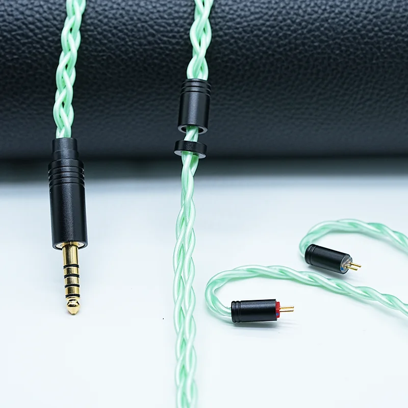 XINHS HIFI T01 Reines Kupfer-Upgrade-IEM-Kabel mit 3,5/4,4 mm 2PIN/QDC/MMCX Kopfhörerkabel für KZ Gaming-Headset – Detail 5
