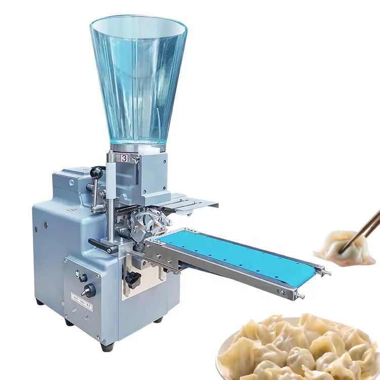 small size table top japanese fried dumpling machine dumpling gyoza making machine