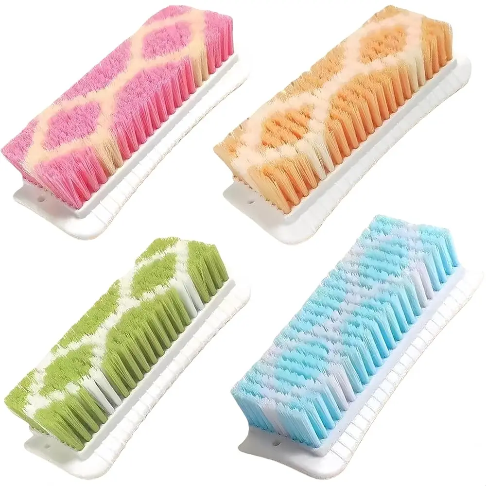 

4 Pack Scrub Brush for Cleaning Scrubbing Brush with Stiff Bristle Multi-Purpose Heavy Duty Scrub Brushes,Deep Cleaning Brush
