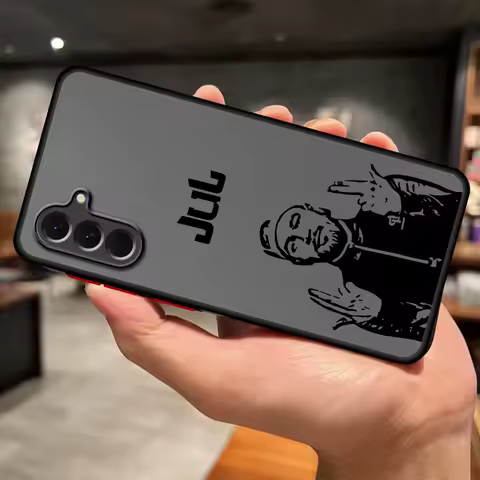 Rapper J-JuL C'est Pas Des Lol Back Phone Cover Case for Samsung Galaxy A52 A56 A34 A53 A24 A35 A36 A54 A22 A73 A21s A25 A26
