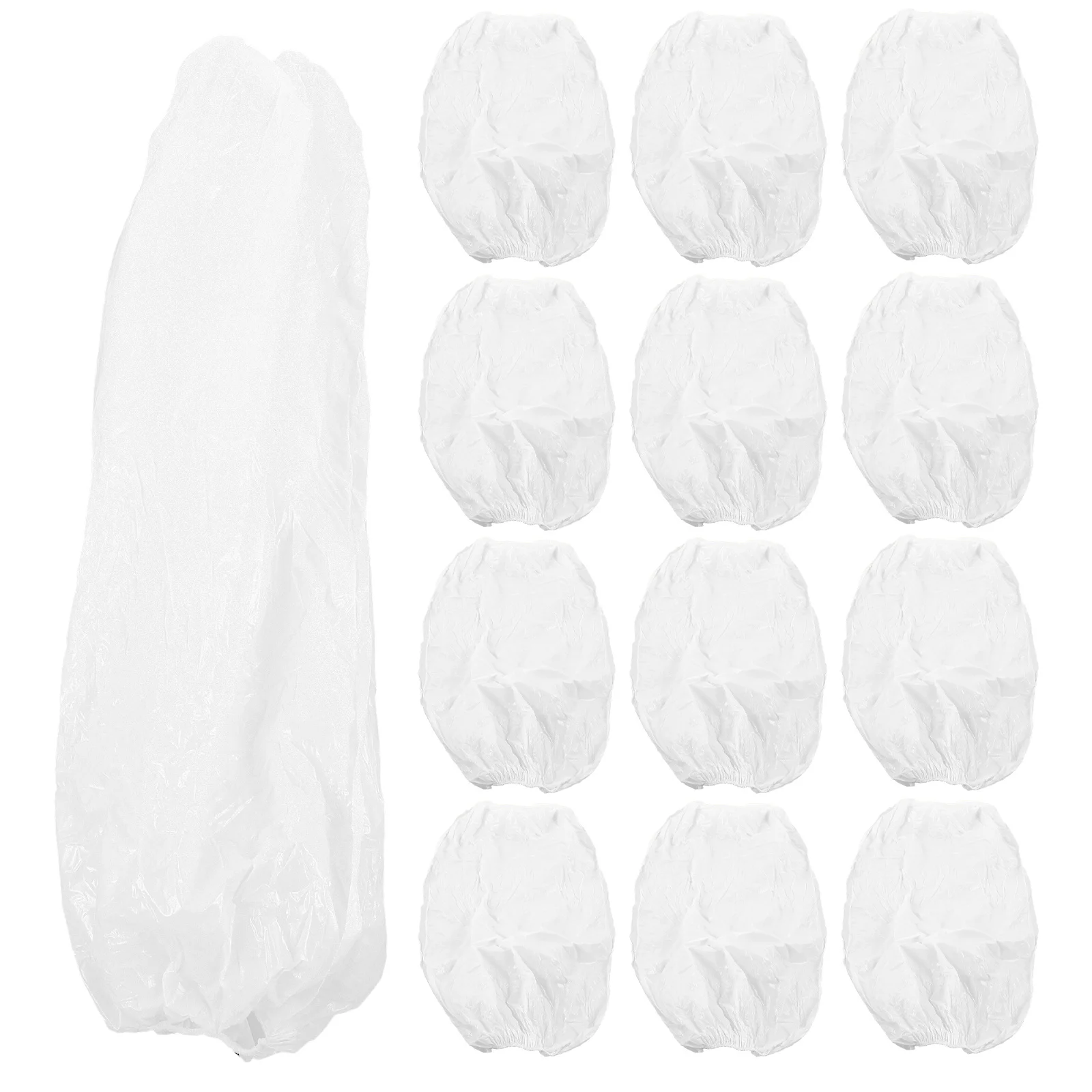 

100Pcs Disposable Arm Covers Practical for Home Hotel Kitchen Catering Bbq Stain Prevention and Convenience Arm Covers