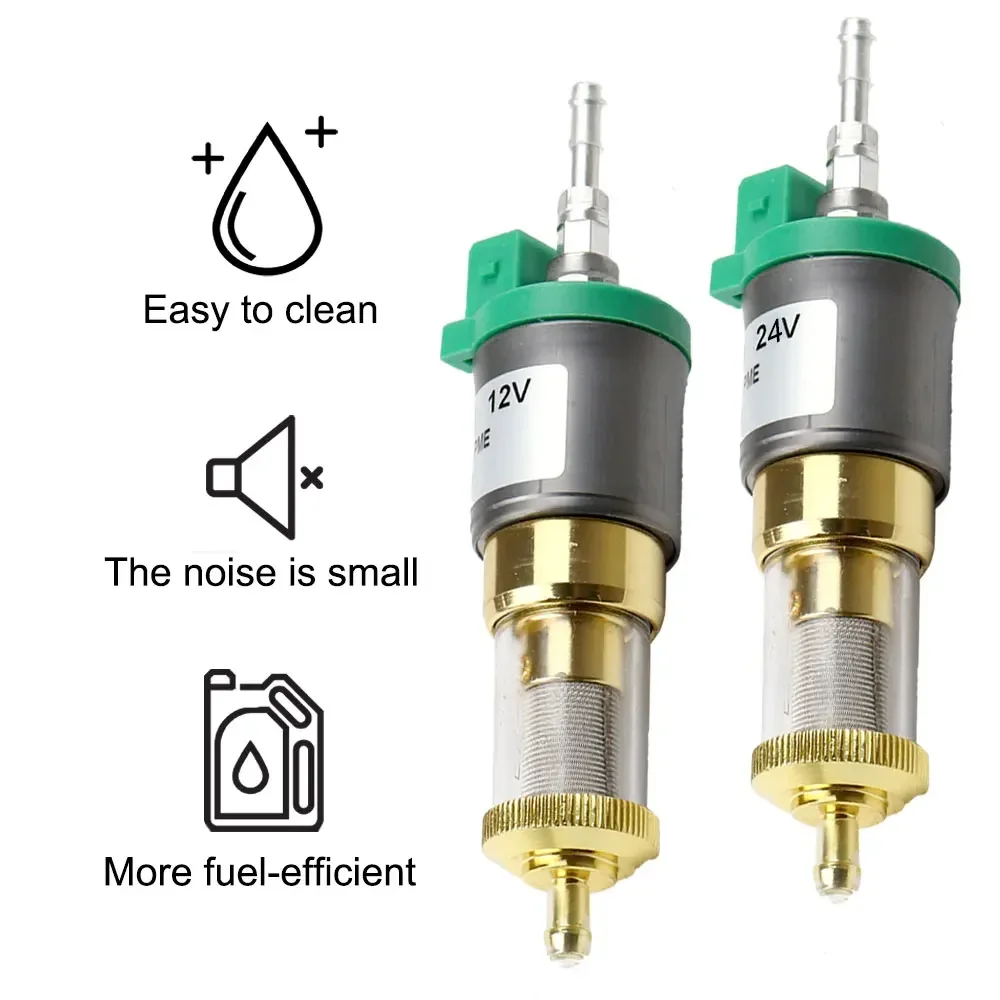 

Out of stock,！don't place an order! 12V Car Parking Heater Oil Pump Silent Pulse Oil Pump Comes With Oil Filter Upgrade