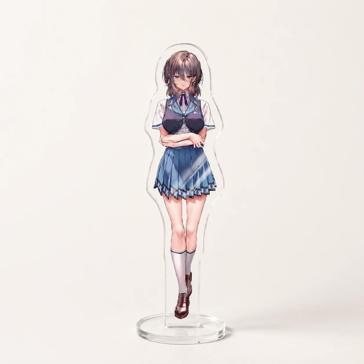 Amakano 3 Acrylic Stand Maid Uniform Girl Character Desktop Ornament Game Collectible Display Decor Gift Accessories Keychain view 3