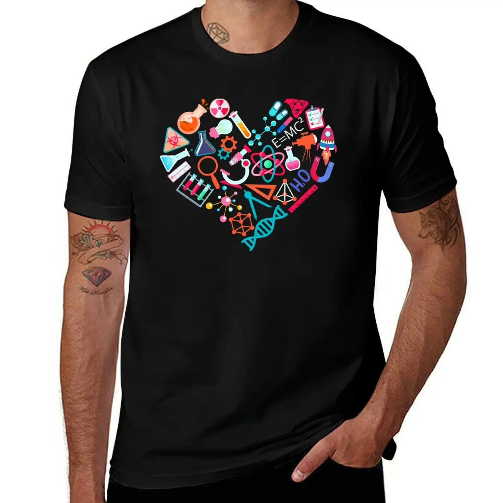 

Love Chemistry T-Shirt man t shirts for men casual essential t shirt anime t shirts oversize T-shirt