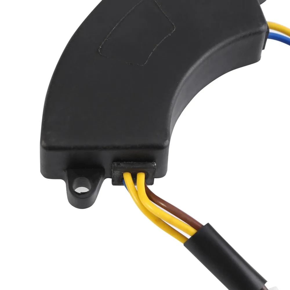 Arc Shaped Automatic Voltage Regulator 220μF 250V Black Voltage Regulator Rectifier Durable 2KW-3KW Voltage Stabilizer Motorcycl