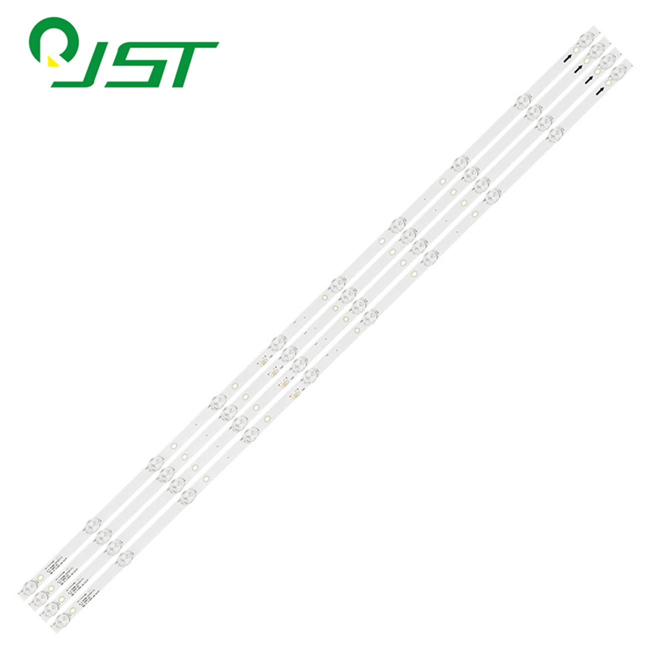 8pcs/Kit LED strips for 50 TV K50DLJ10US 50LEM-1043/FTS2C D50-M30 V500DJ6-QE1 JS-D-JP50DM-A101EC (80510)