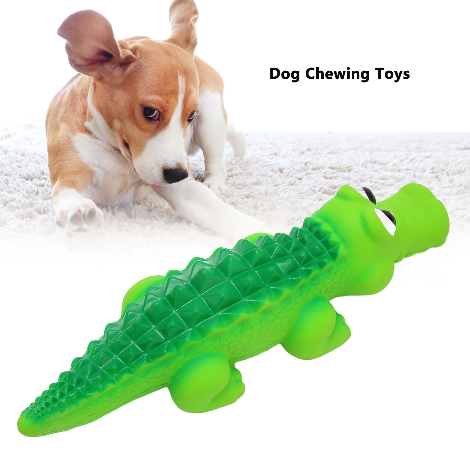 Squeaky Latex Dog Toys Cute Animal Shape Interactive Bite Resistant Dog Latex Chewing Toys For Indoor Outdoor