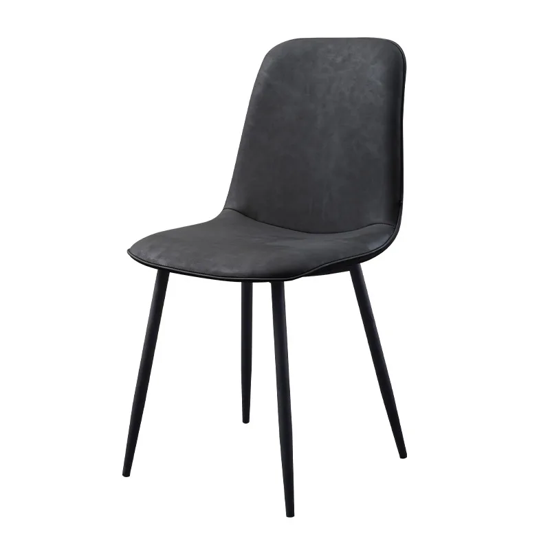 Cheap Custom Made Modern Luxury Style Faux Leather Spinning Room Furniture Nordic Restaurant Dining Chair Dining Chair silla