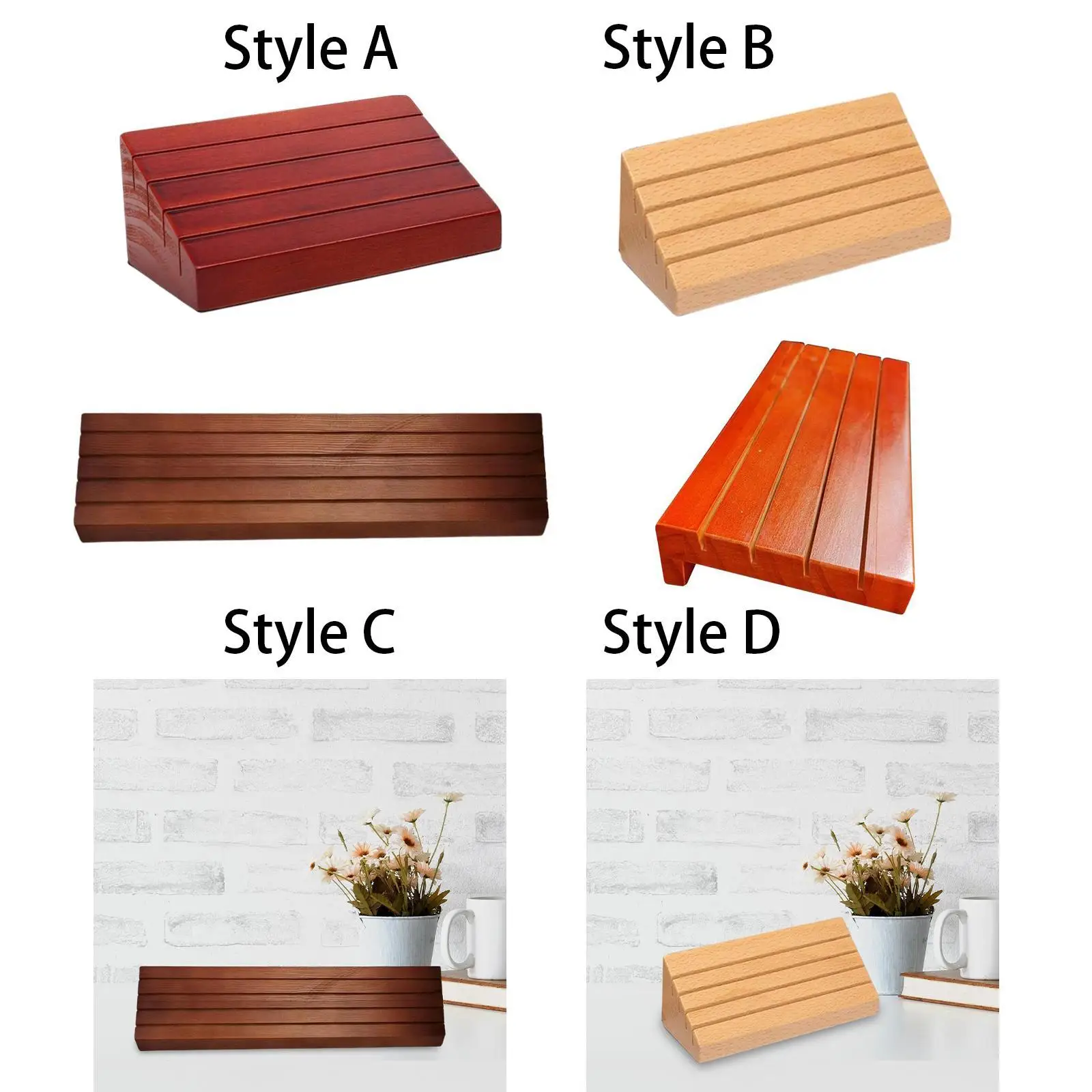 

Playing Card Holder Rack Stable Premium for Adults, Seniors Solid Wood Card Holder for Family Gatherings Parties Game Nights