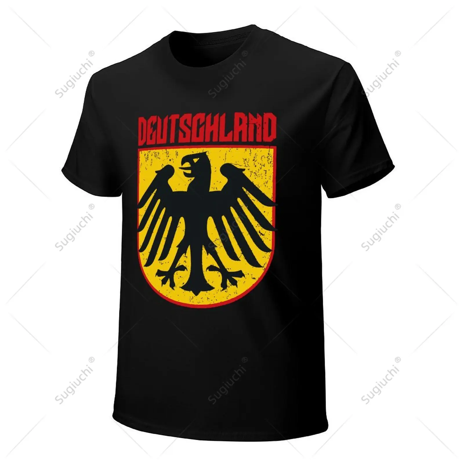 للجنسين الرجال ألمانيا ألمانيا الألمانية النسر التي شيرت تيز تي شيرت النساء الفتيان 100% القطن تي شيرت #4