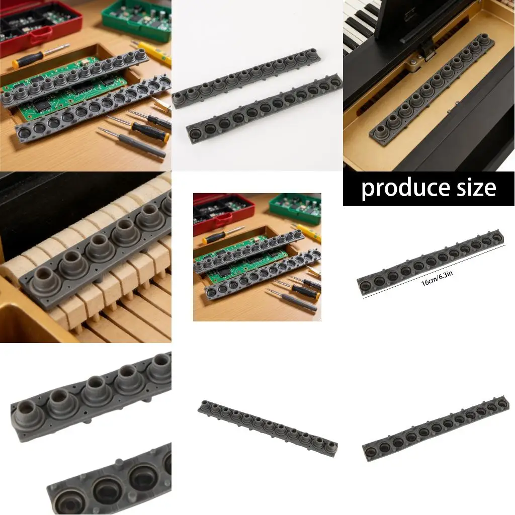 Q39E Conductive Pad Contact Rubber Pads Replacement Conductive Keypad Strips