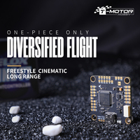 New T-motor Velox CINE F7 Multifunctional Freestyle Cinematic Flight Controller 3-6S DUAL BEC For X8 FPV Drones Analong / HD VTX