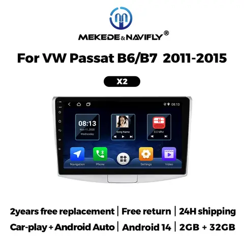 폭스바겐 VW 파사트 B6 B7 B8 CC 마고탄 2011 2015 자동차 라디오, 자동차 멀티미디어 플레이어, GPS DSP, 안드로이드 14 OS, 10 인치 자동차 멀티미디어 플레이어 GPS 네비게이션 지원 블루투스 미러 연결 무선 CarPlay 자동차 라디오 지원 한국 자동차 전자 장치 WiFi 4G LTE 올인원 안드로이드 반전 모니터