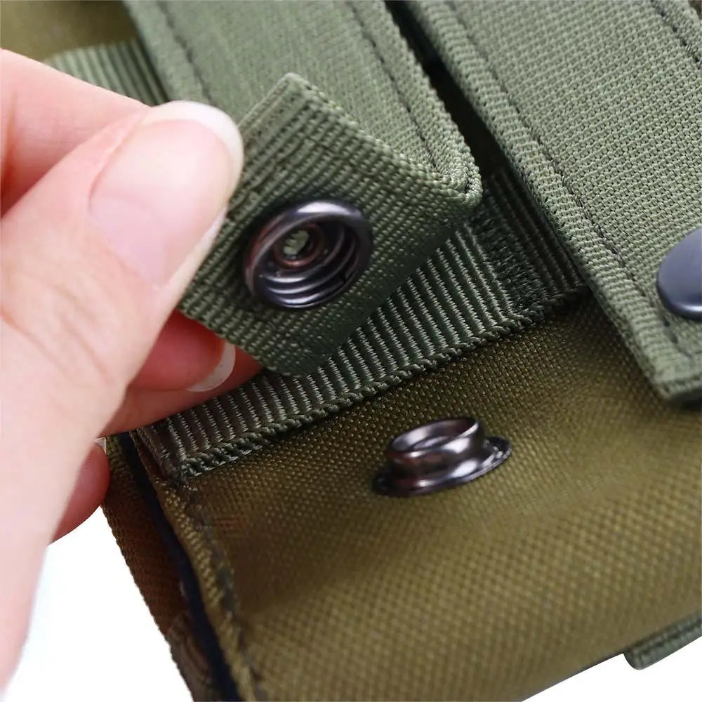 EDC Tool Waist Belt Case Camouflage Bag Nylon Mobile Phone Bag Outdoor Belt Bag Army Waist Bag Zipper Waist Pack Waist Bag