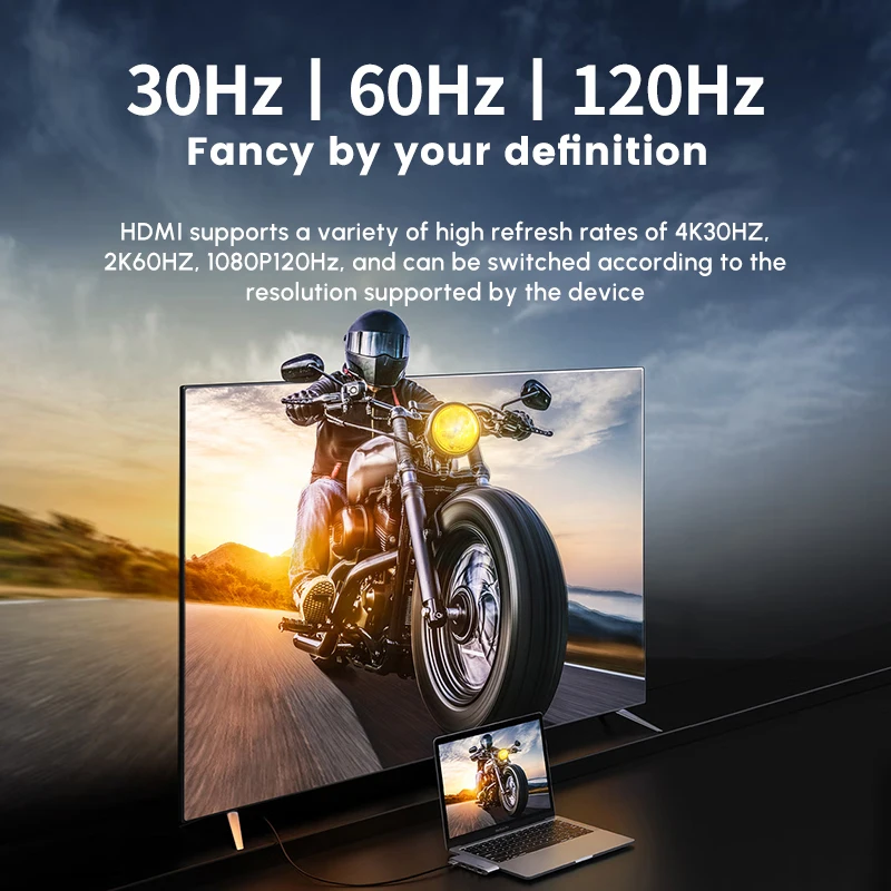 UGREEN 4 in 1 USB C Hub With 4k-HDMI, RJ45, 2 USB 3.0 Port Adapter Dock Station for MacBook