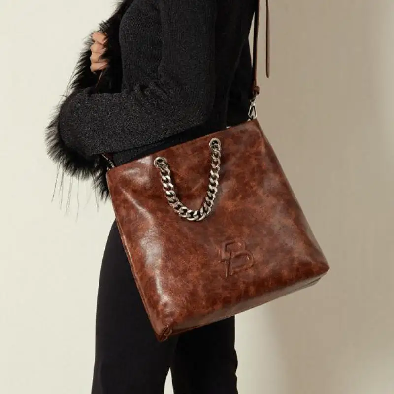 Fashionable New Original Design Large Capacity Handheld Women's Bag Casual Simple And Versatile Crossbody Shoulder Women's Bag