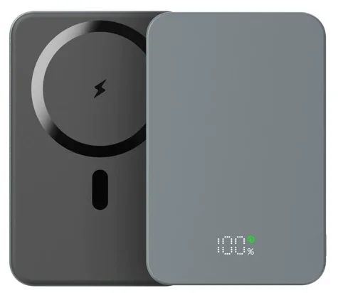 Magnetic Wireless Power Bank 10000mAh Ultra Slim Portable Charger for iPhone