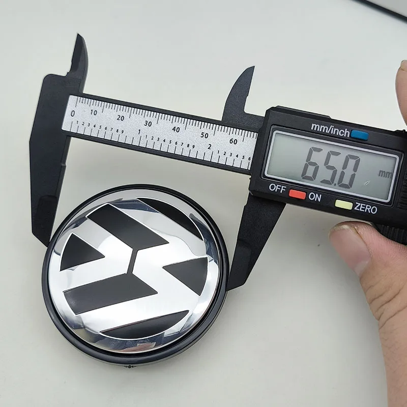 4 قطعة 56 مللي متر 65 مللي متر شعار السيارة محور عجلات مركز Hubcap غطاء لشركة فولكس فاجن فولكس فاجن جولف جيتا بولو باسات توران CC 3B 7601171   1 ي 0601171