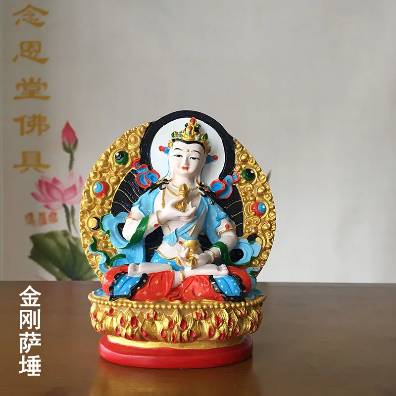 

Vajra Sutra Bodhisattva Tibetan Secret School Vajra Hand Handmade Painted Bodhisattva Small Buddha Statue Packag