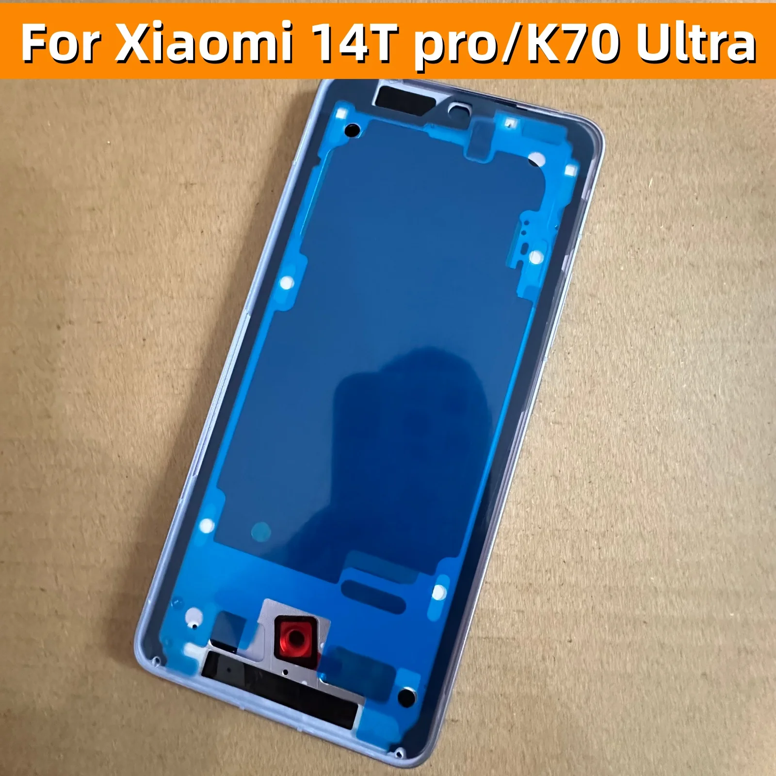 LCD Frame For XiaoMi 14T Pro Middle Frame Housing Cover Bezel with Side Button For Redmi K70 Extreme Edition