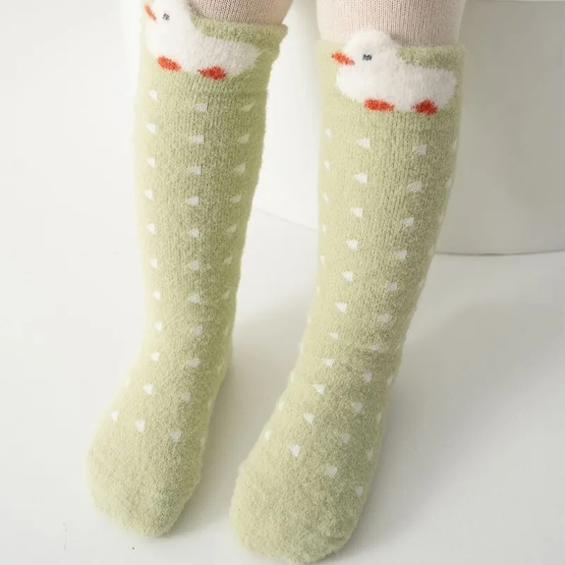

Long Tube Thickened Thermal Warm Skin Friendly Baby Infant Newborn Kids Socks for Autumn Winter