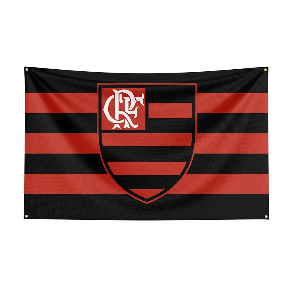 3x5 Clube de Regatas do Flamengo Flag Polyester Printed Racing Sport Banner For Decor 1