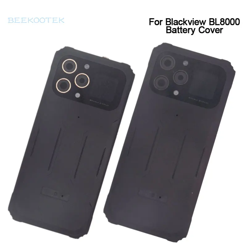 New Original Blackview BL8000 Battery Cover Back Case Fingerprint Cable Volume Button Key Accessories For Blackview BL8000 Phone