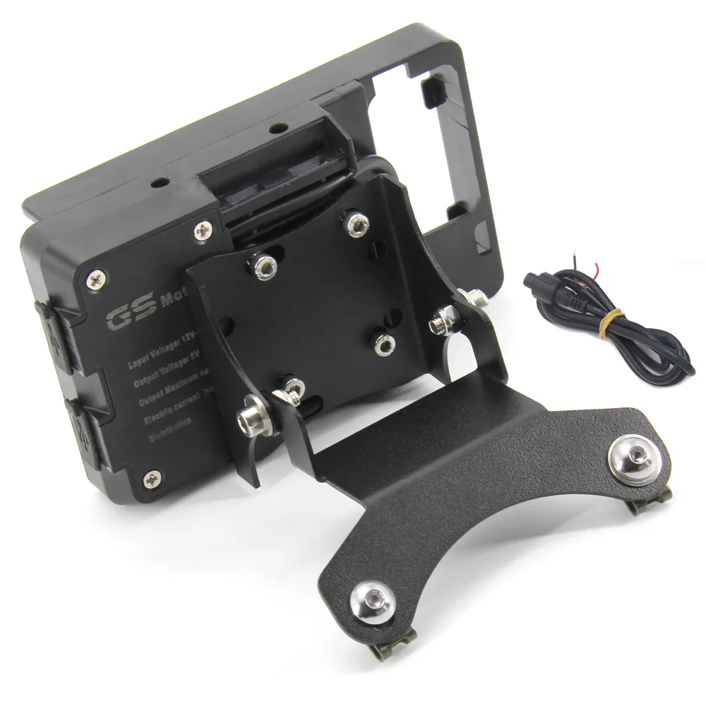 

For Yamaha TMAX 530 Motorcycle Accessories,USB Charging Phone Holder Installation, Smartphone GPS Holder