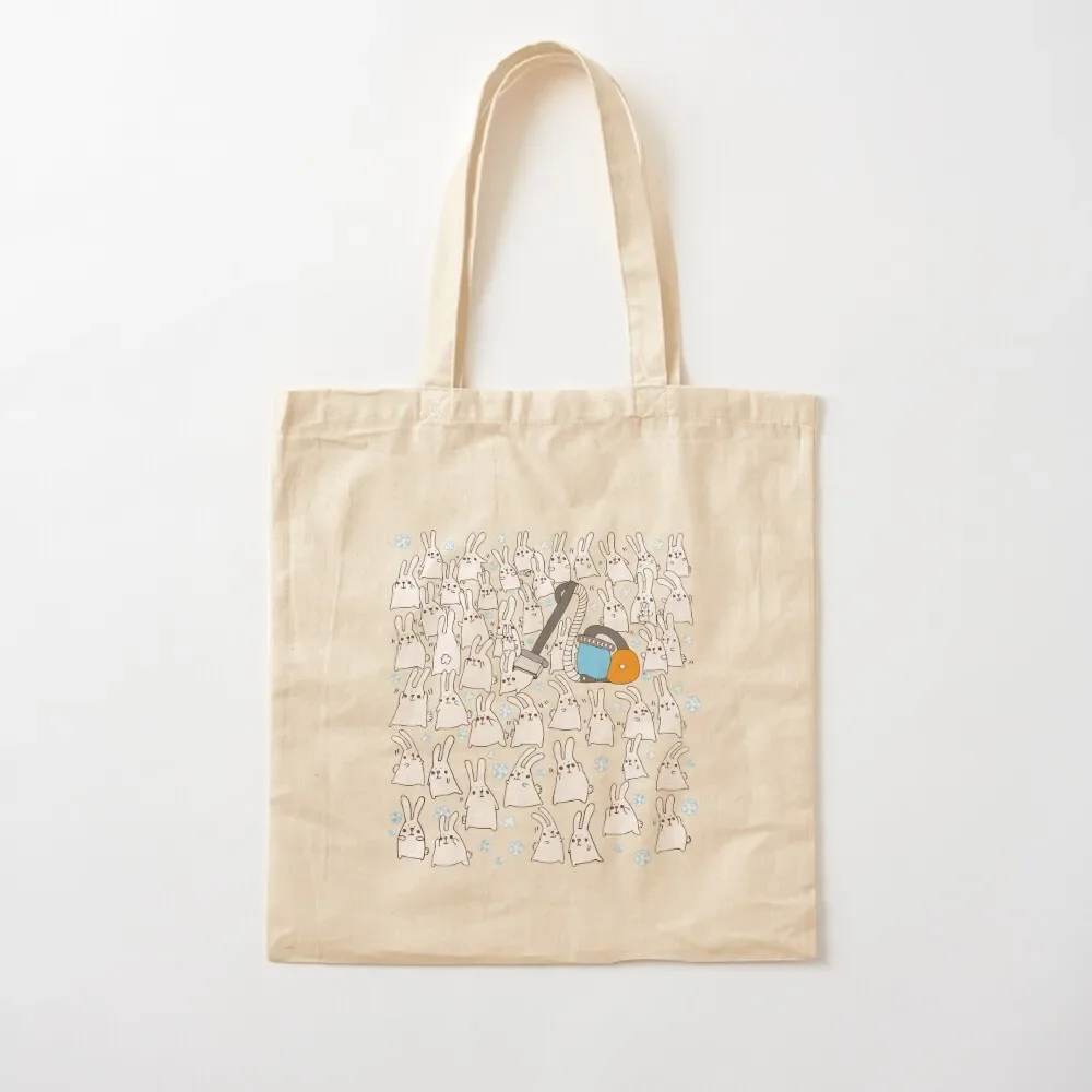 Dust bunnies Tote Bag Canvas bag great bag Woman shopper Women's shopping