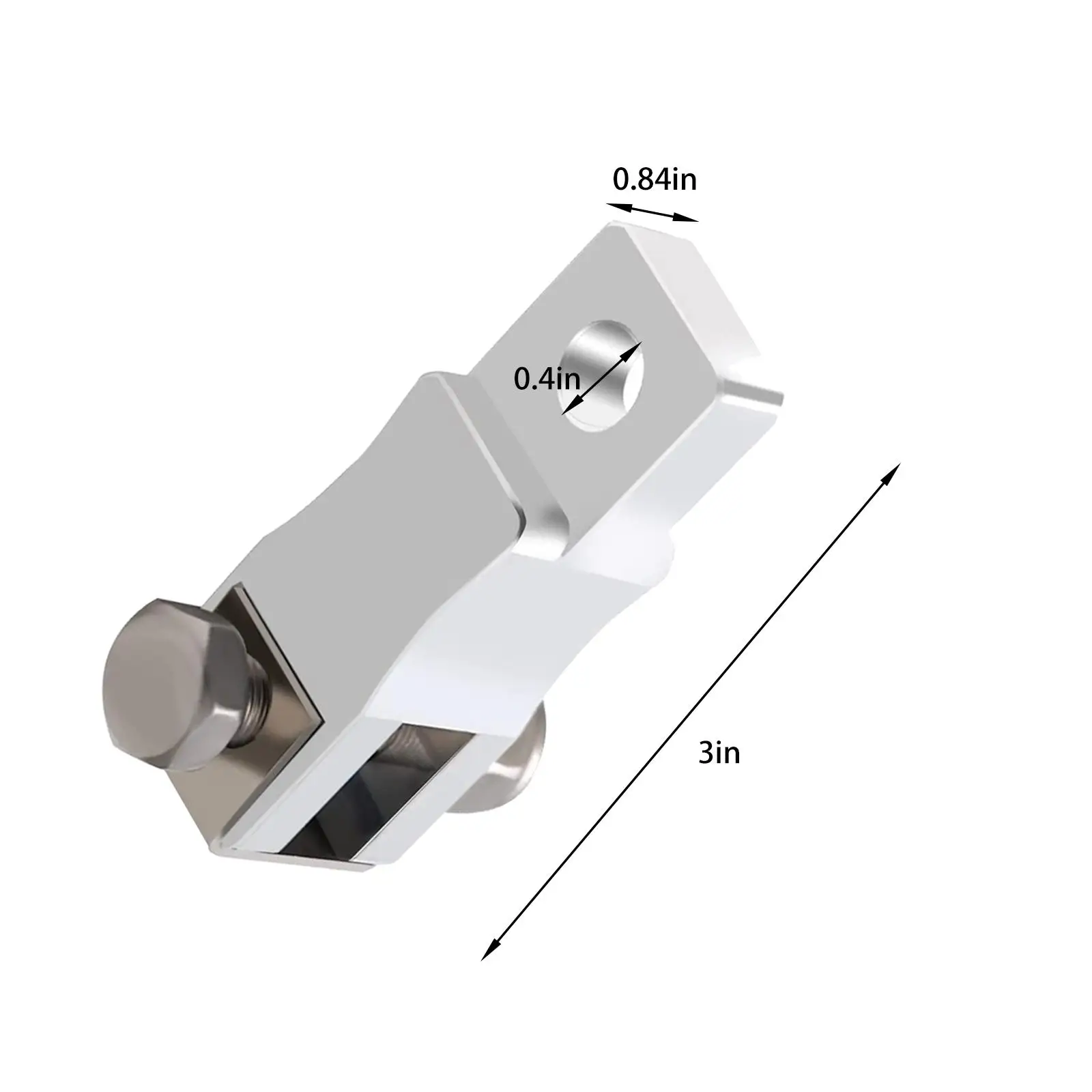 

Billet Aluminum Clutch Pedal Extenders Easy to Install Sturdy Foot Pedal Extensions for Trucks Repair Spare Parts Accessories