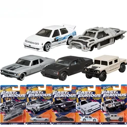 Hot Wheels Car Fast & Furious HW Decades of Fast Boys Toy 1:64 Diecast Hummer Volkswagen Jetta Mk3 Buick Grand National Camino