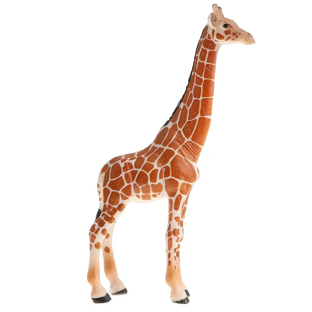 MagiDeal Lifelike Giraffe Model Animal Simulation Toy Kid Gift