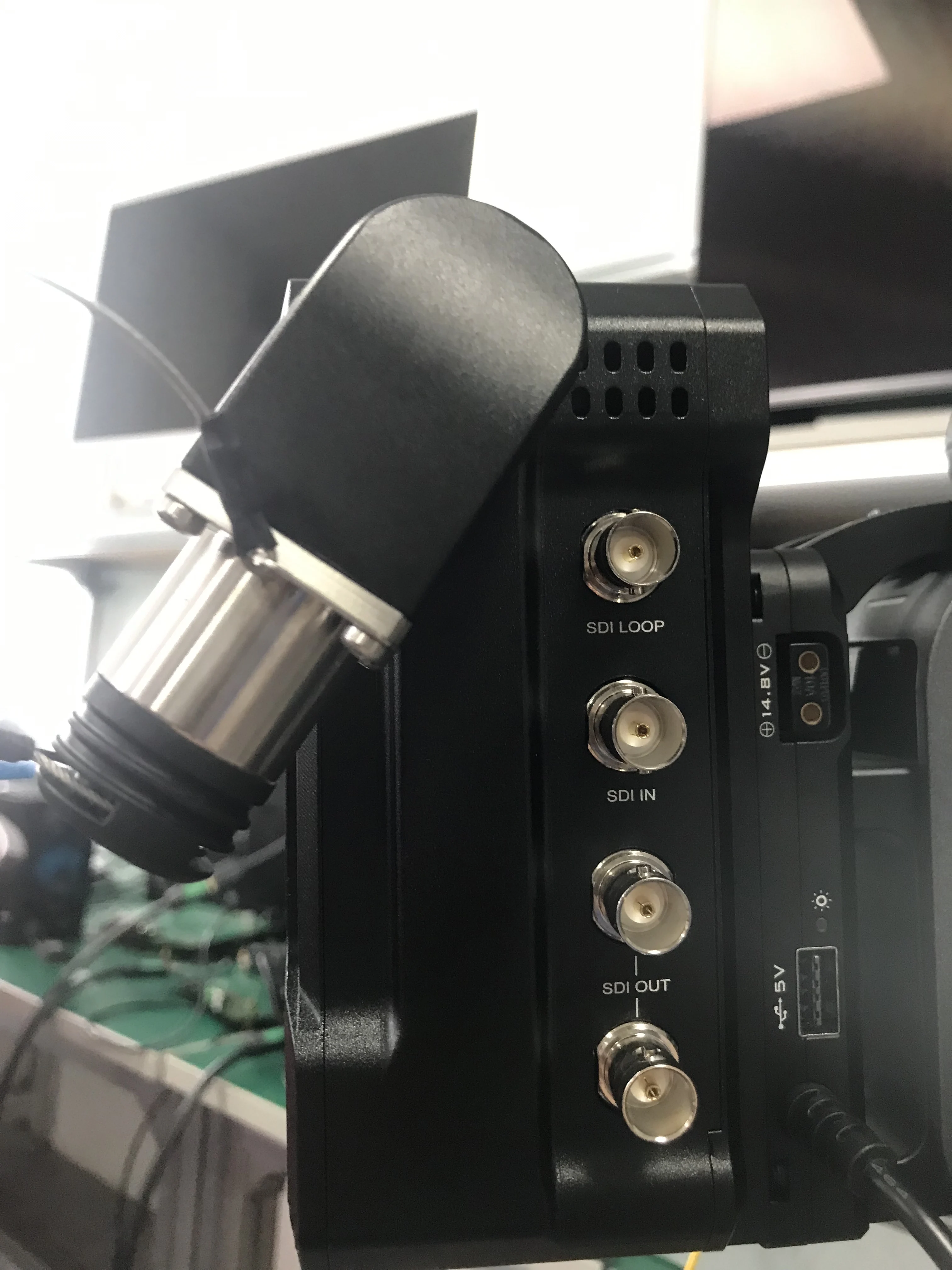 نظام كاميرا الاستوديو EFP SYSTEM 4K CAMERA 12G-SDI محول الألياف