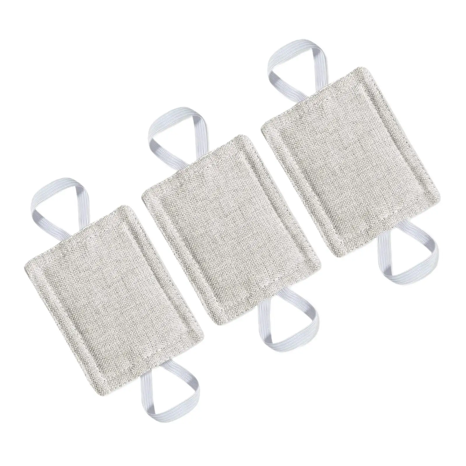 3Pcs Door Silencer with Elastic Straps Door Closer Cushion Door Latch Cover for Dormitory