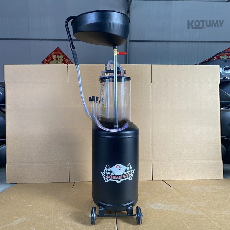 Pneumatic Automotive Waste Oil Extraction & Recovery Machine, Waste Oil Replacement Tank Equipment for Car Repair and Maintenanc