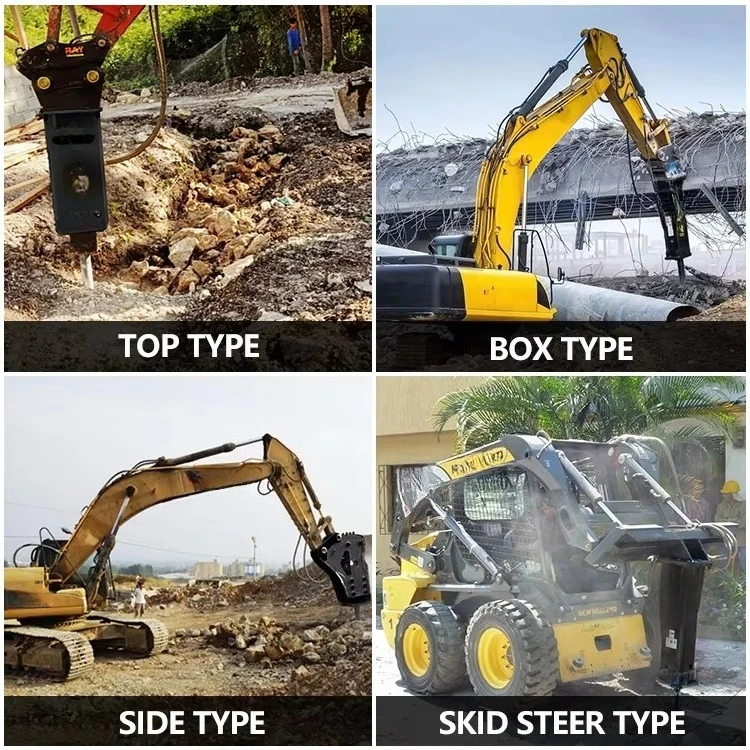 1-3 Ton Mini Hydraulic Breaker Hammer & Rock Chisels | OEM/ODM for Excavator/Backhoe Loader | CE Certified, High Impact