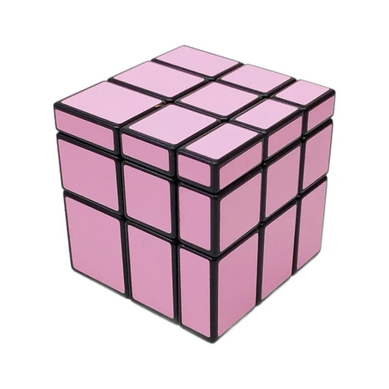 [Wiadom] fundo branco espelho azul 3x3 cubo blocos de espelho oracal azul adesivo cubo mágico quebra-cabeça educacional brinquedo casual presente